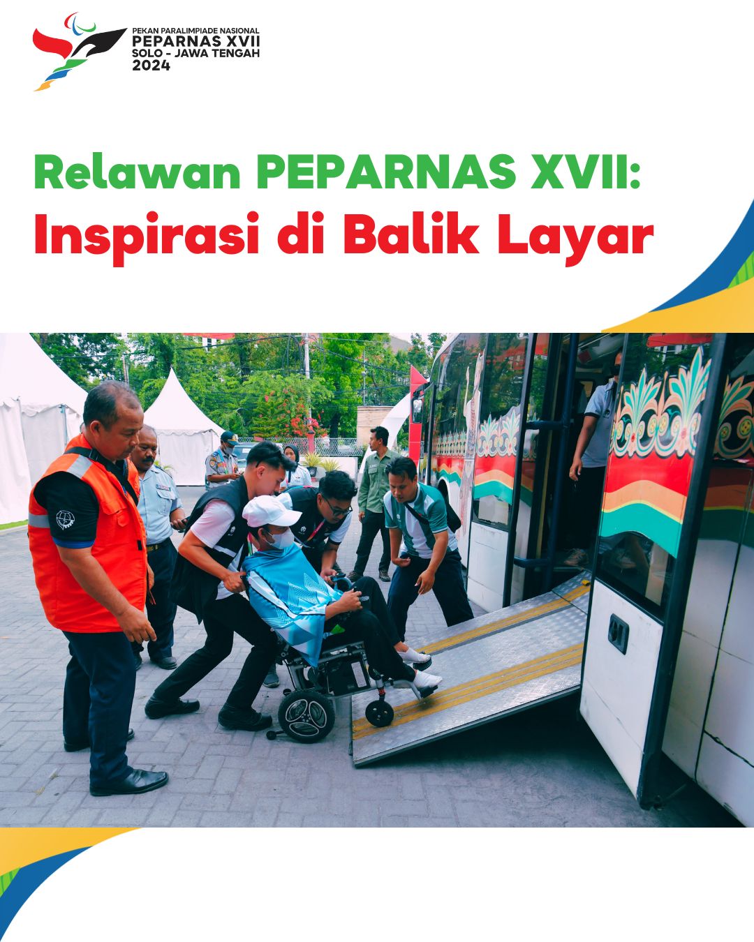 Relawan PEPARNAS XVII: Inspirasi di Balik Layar