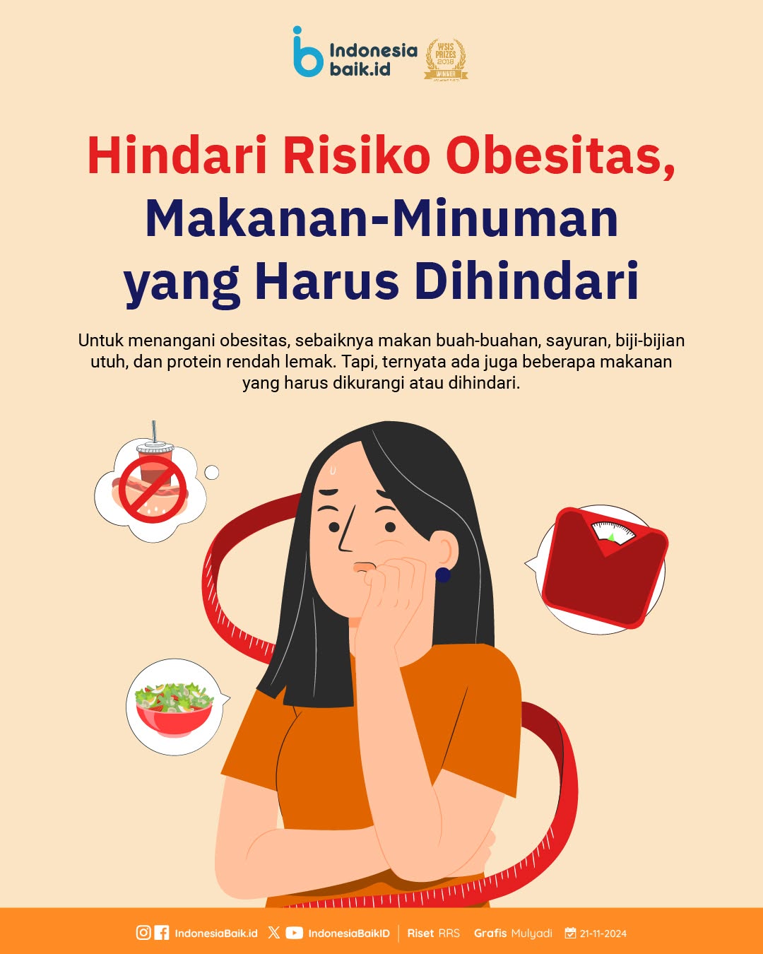  Hindari Risiko Obesitas, Makanan-Minuman yang Harus Dihindari