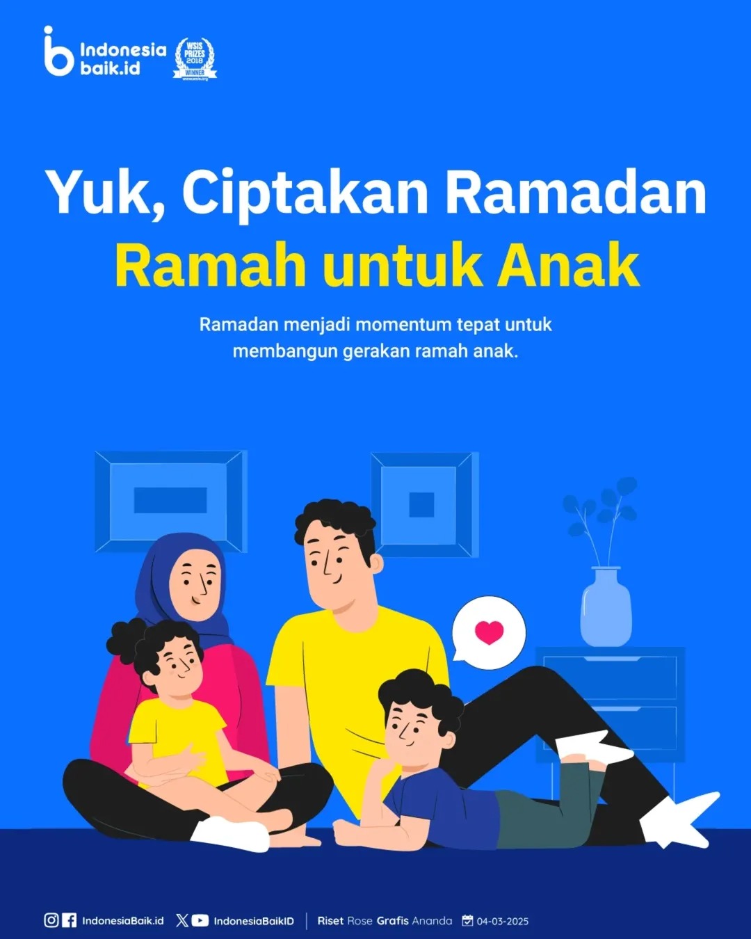 Yuk, Ciptakan Ramadan Ramah untuk Anak