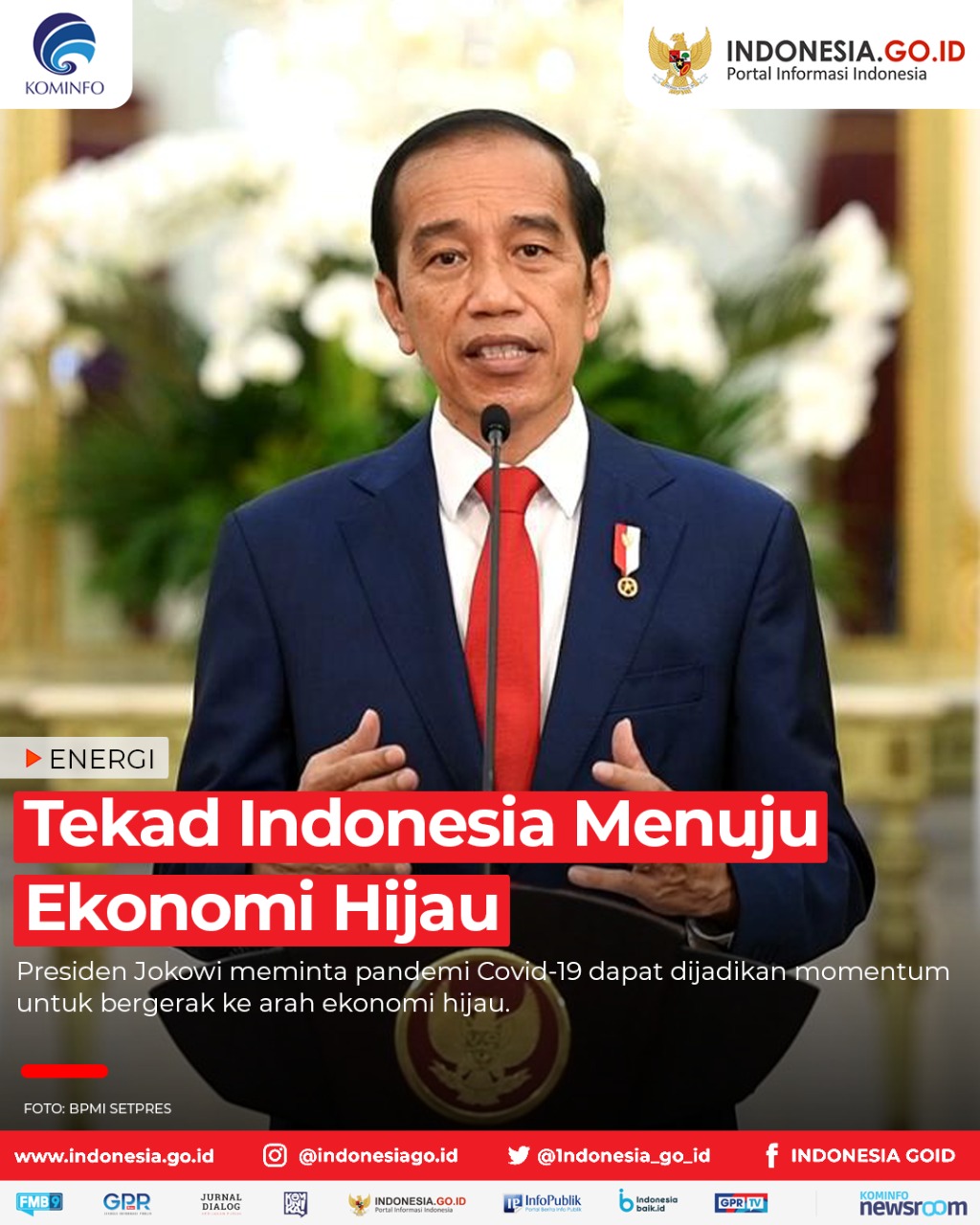 Tekad Indonesia Menuju Ekonomi Hijau