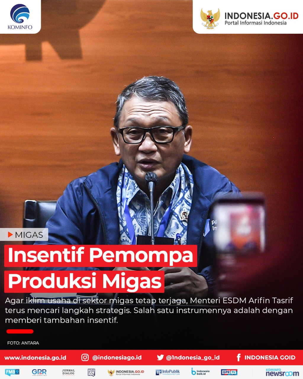Insentif Pemompa Produksi Migas