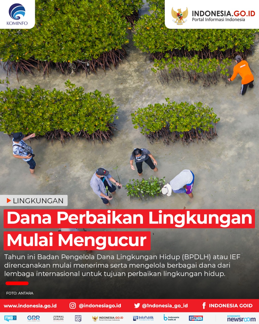 Dana Perbaikan Lingkungan Mulai Mengucur