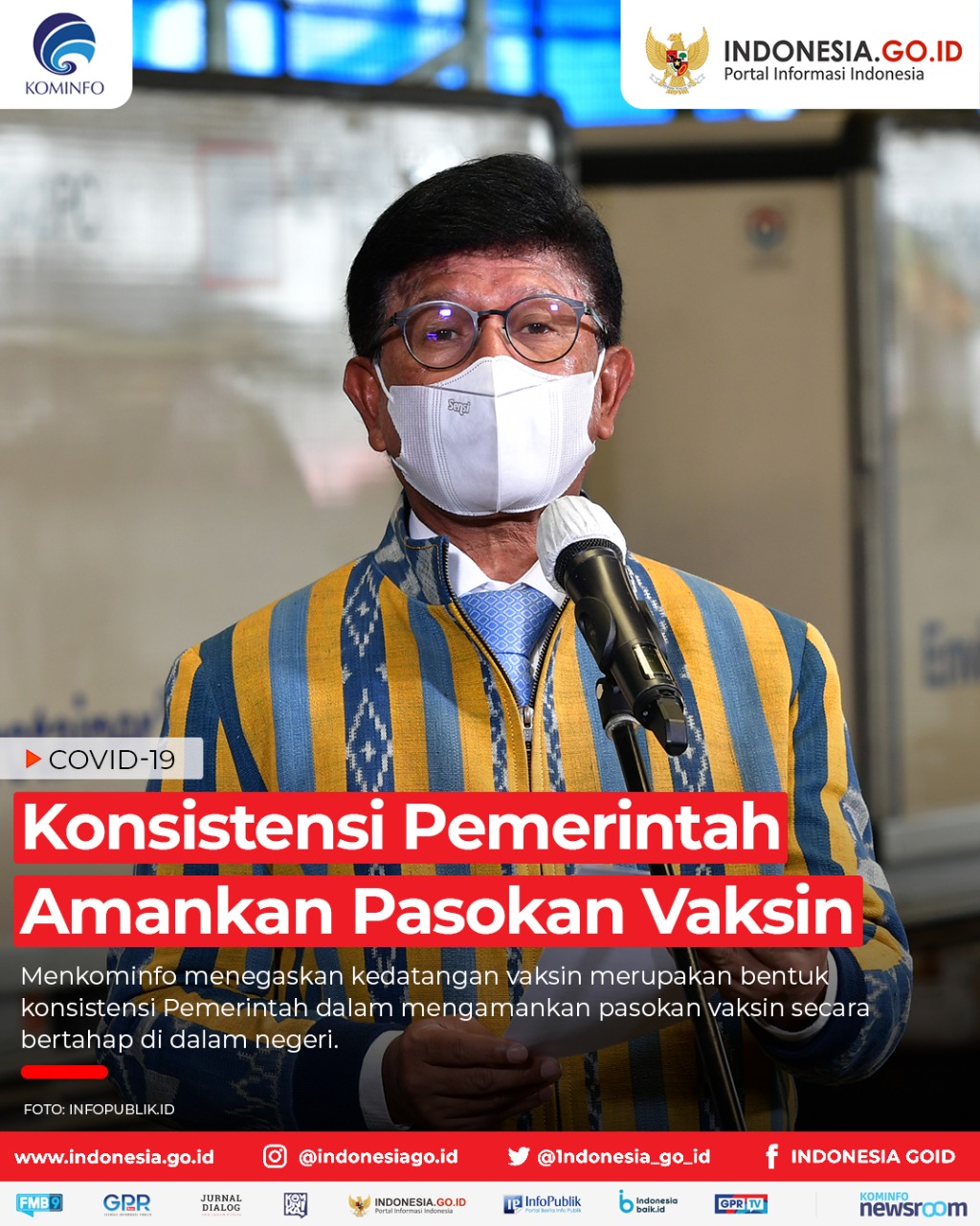 Konsistensi Pemerintah Amankan Pasokan...