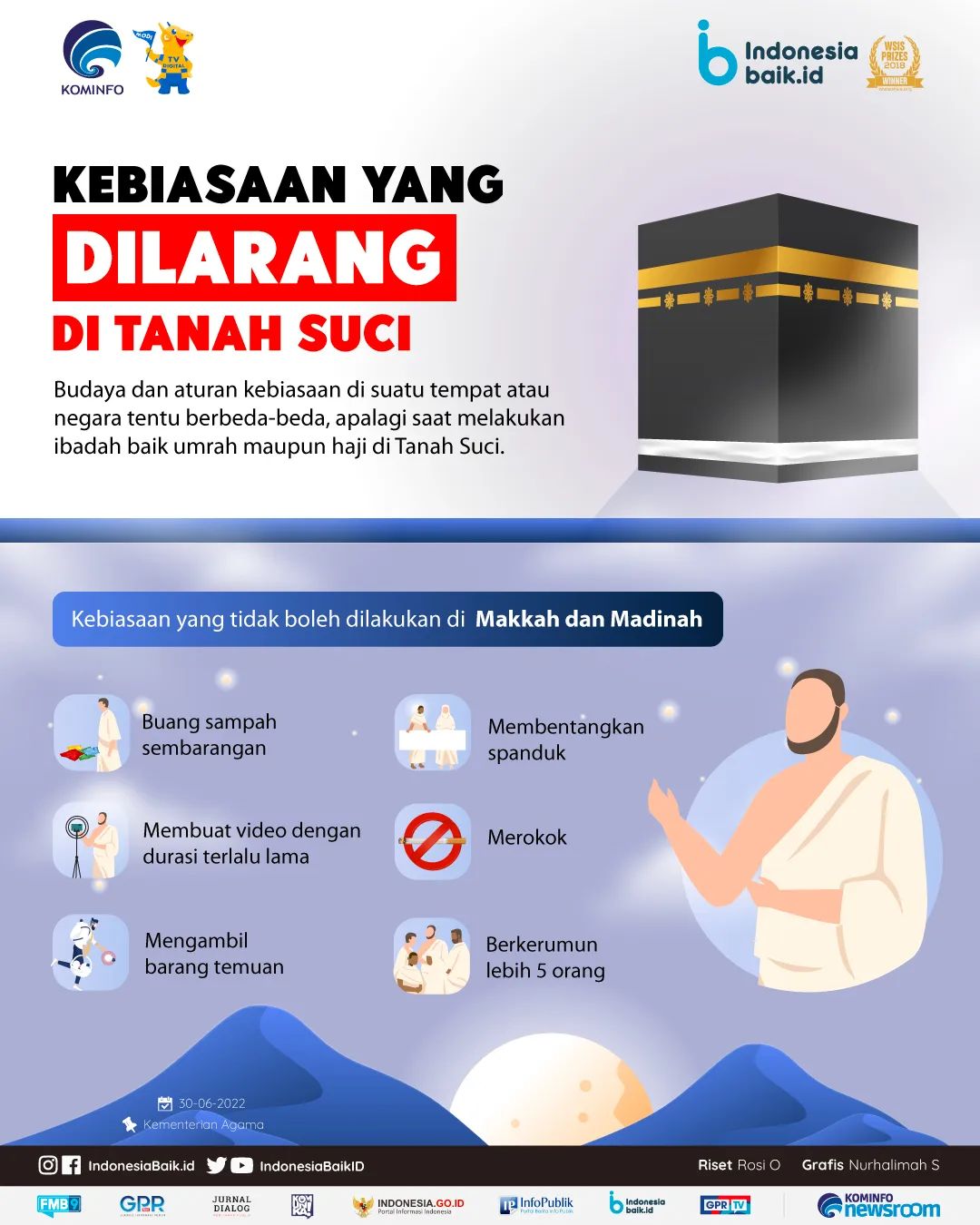 Kebiasaan yang Dilarang di Tanah Suci