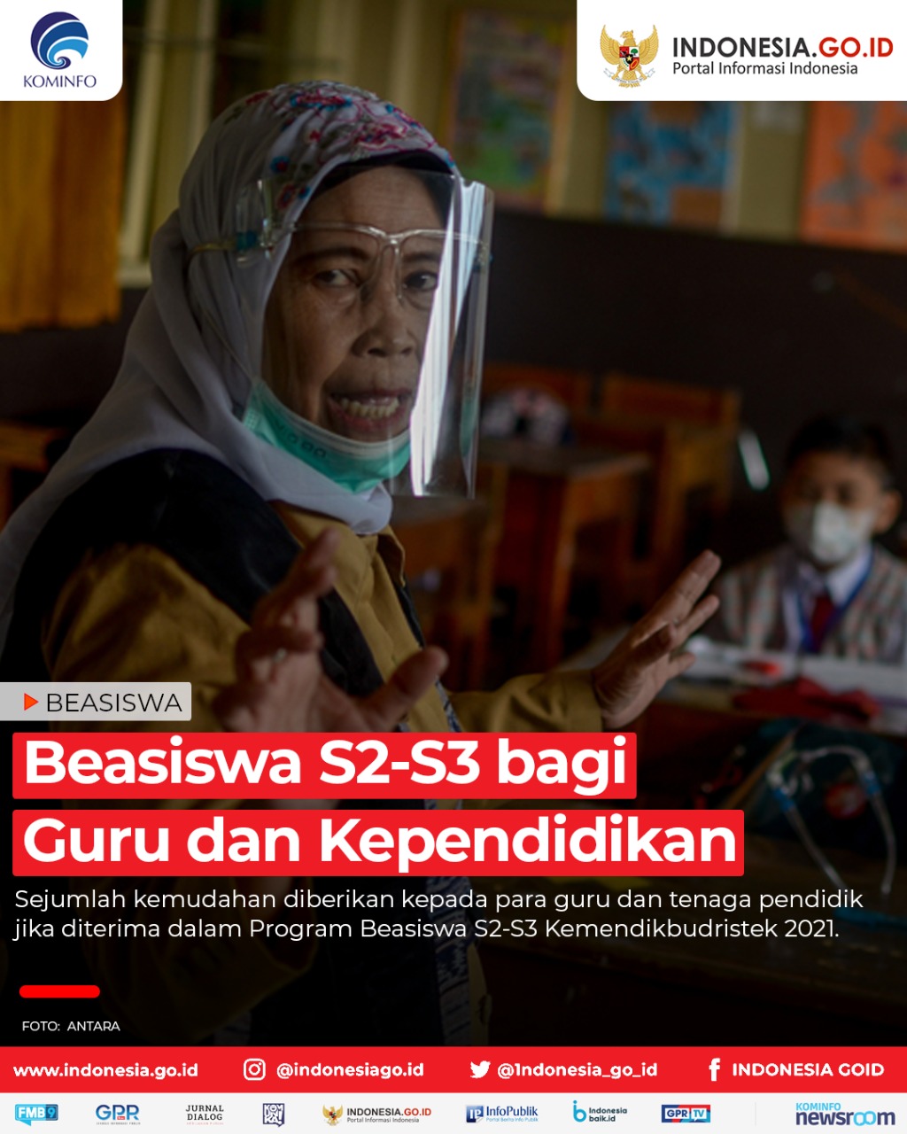 Beasiswa S2-S3 bagi Guru dan...
