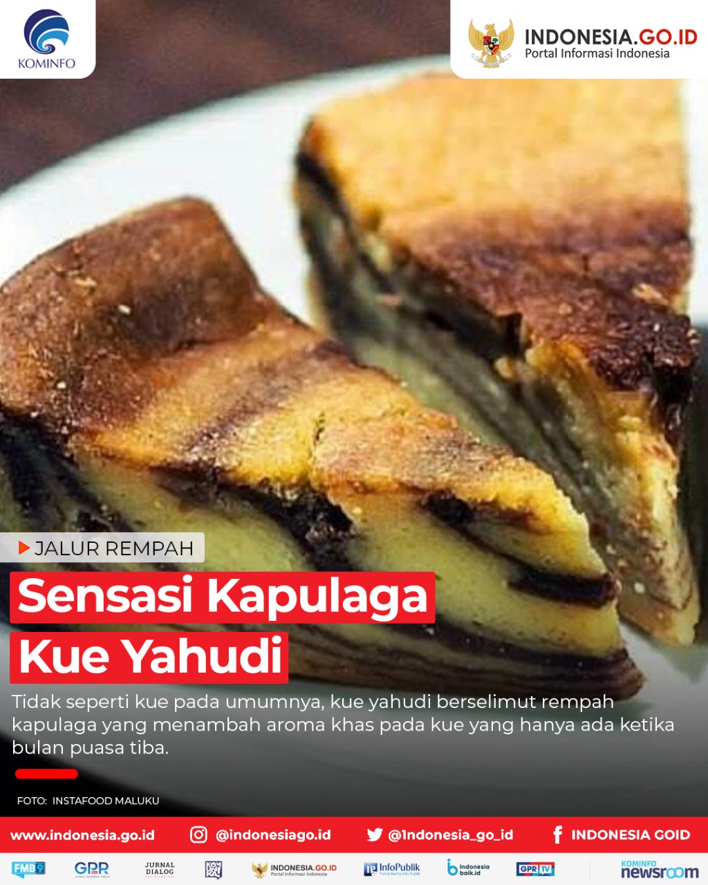 Sensasi Kapulaga Kue Yahudi