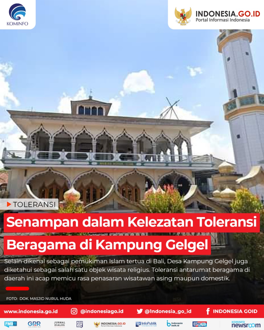 Senampan dalam Kelezatan Toleransi...