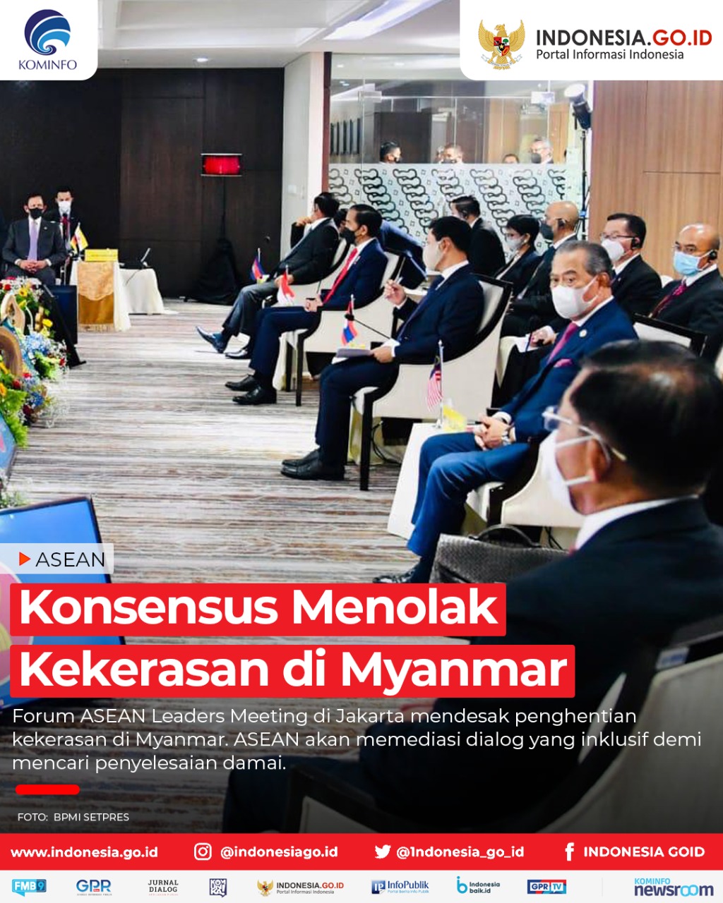 Konsensus Menolak Kekerasan di Myanmar