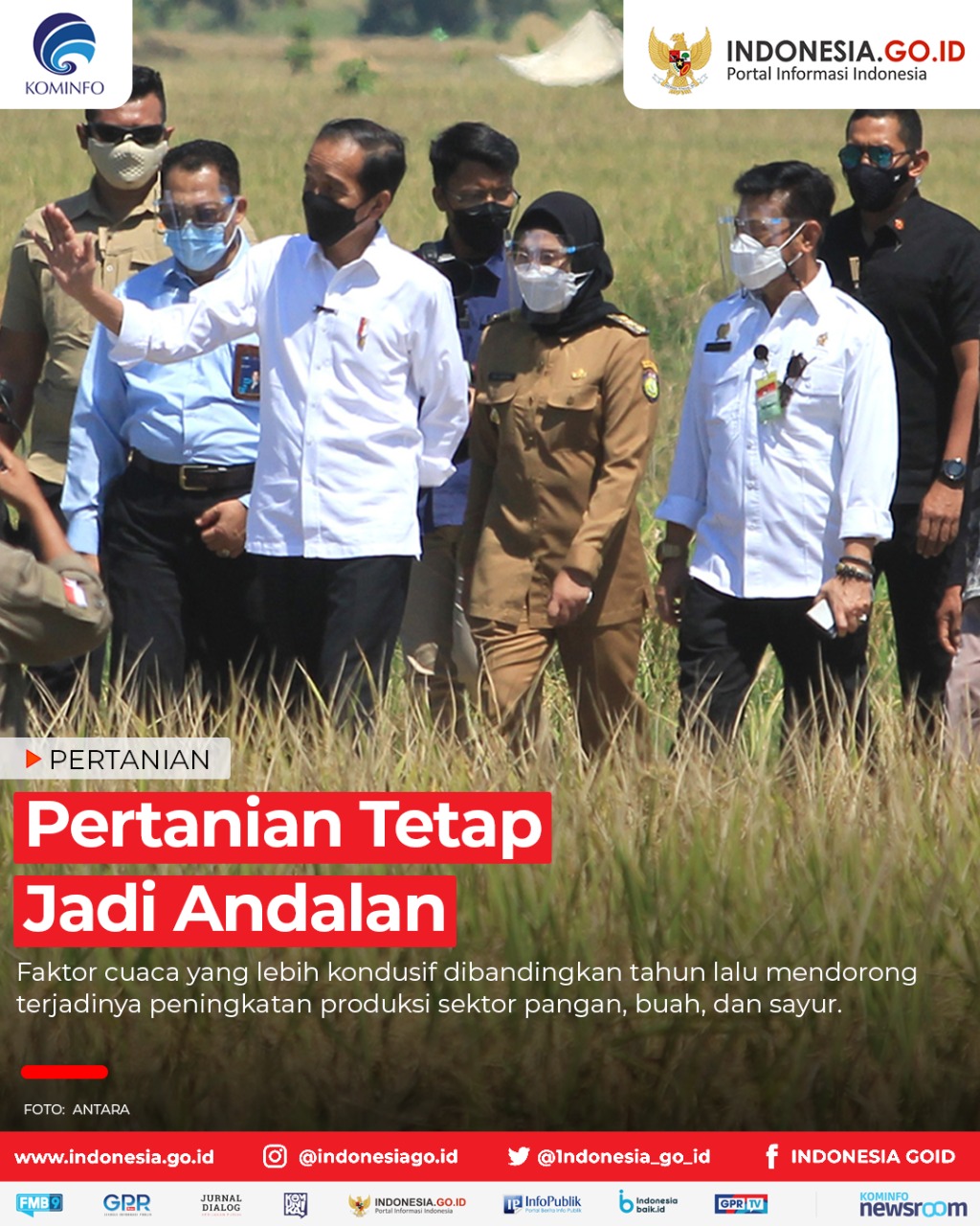 Pertanian Tetap Jadi Andalan