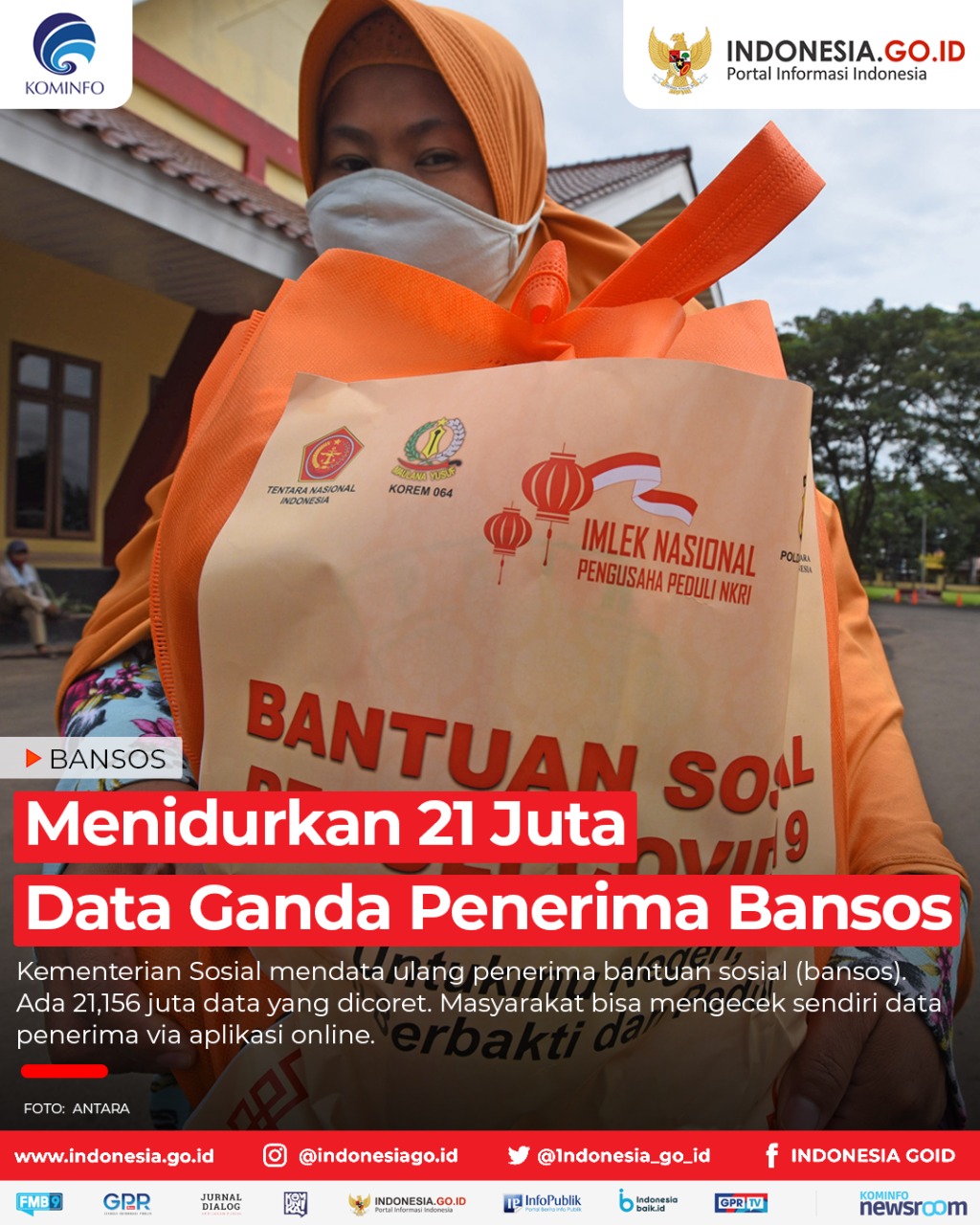Menidurkan 21 Juta Data Ganda Penerima...
