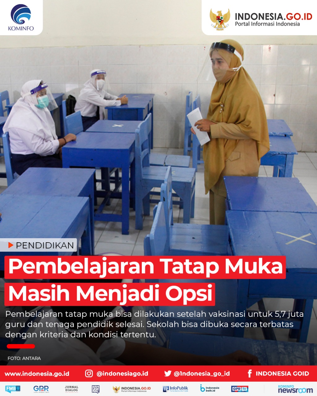 Pembelajaran Tatap Muka Masih Menjadi...