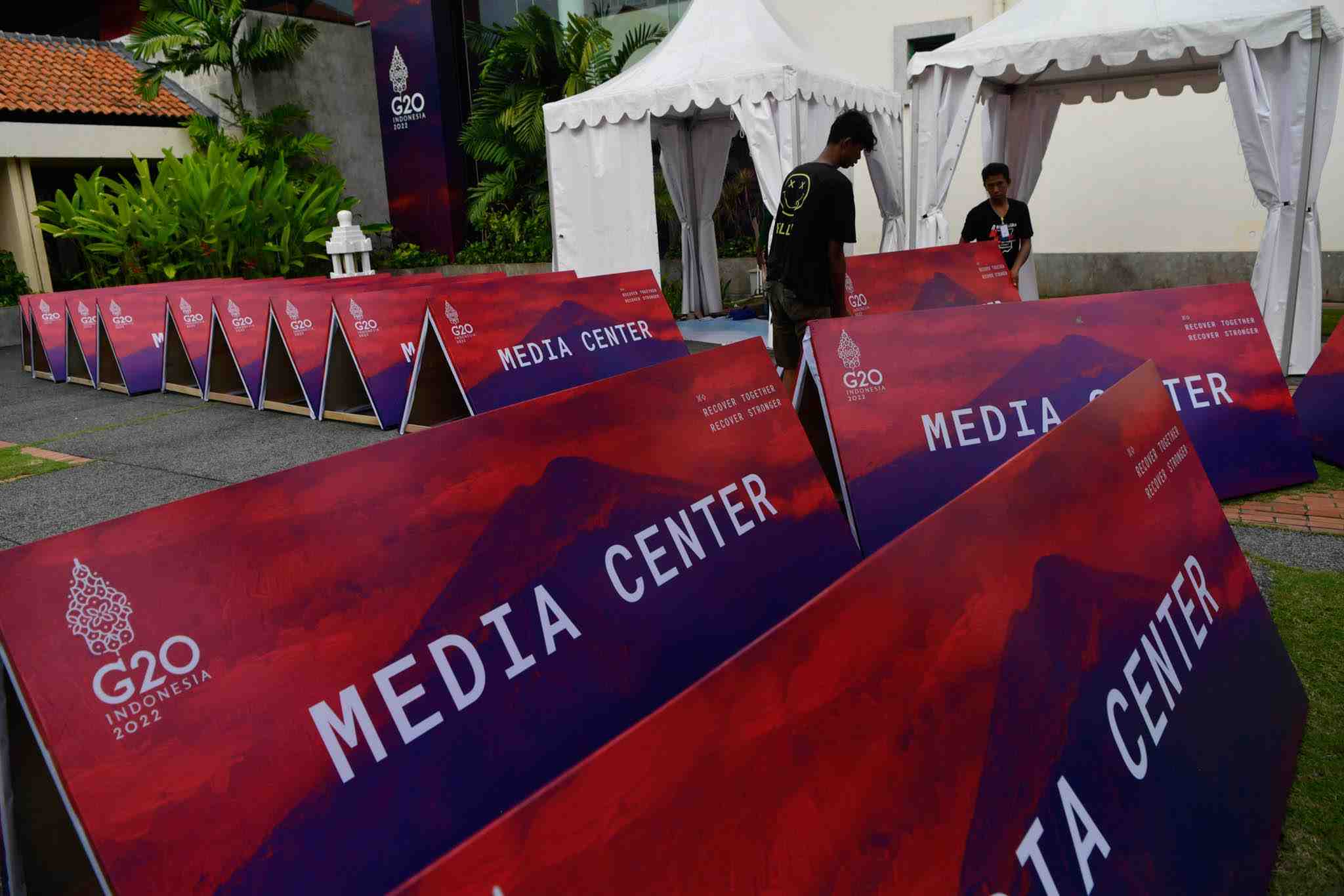 Media Center Bersiap Sambut Jurnalis