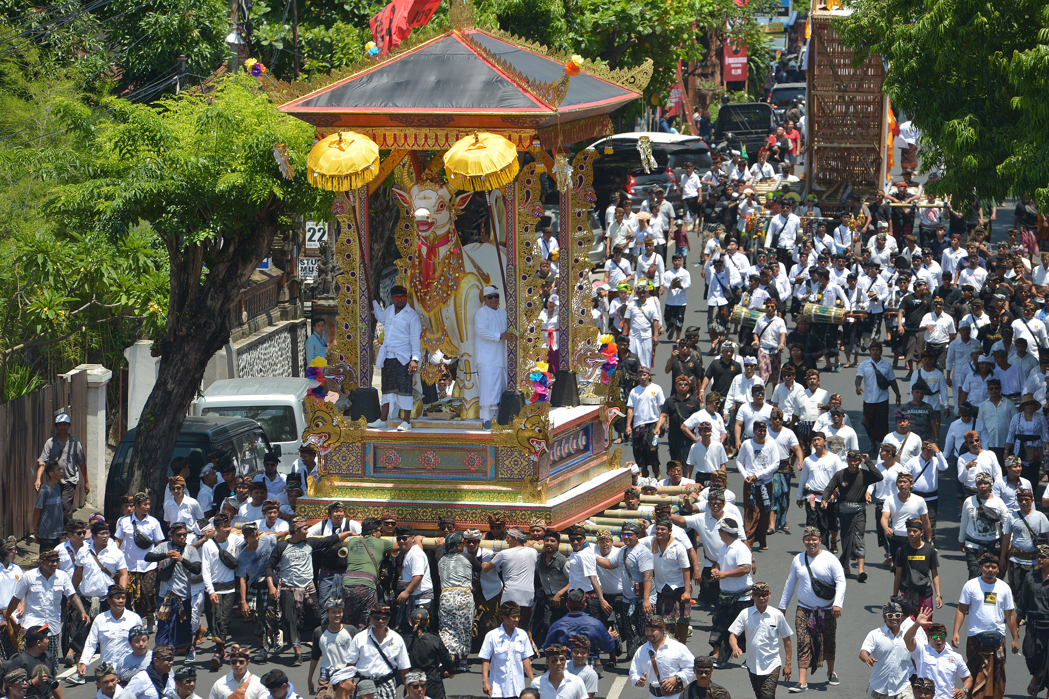 Upacara Ngaben Kerajaan Denpasar