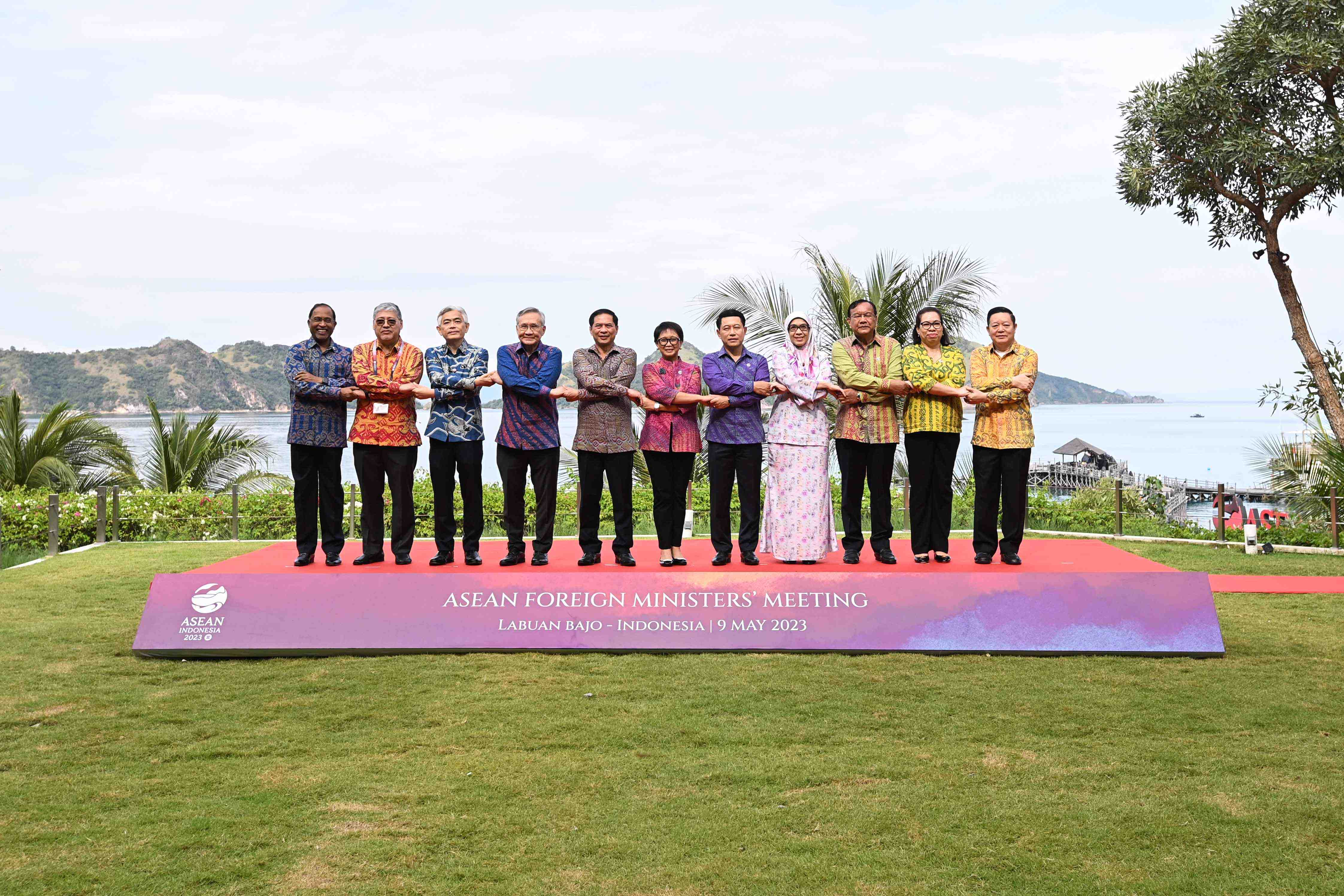 Menteri Luar Negeri ASEAN Bertemu di Labuhan Bajo
