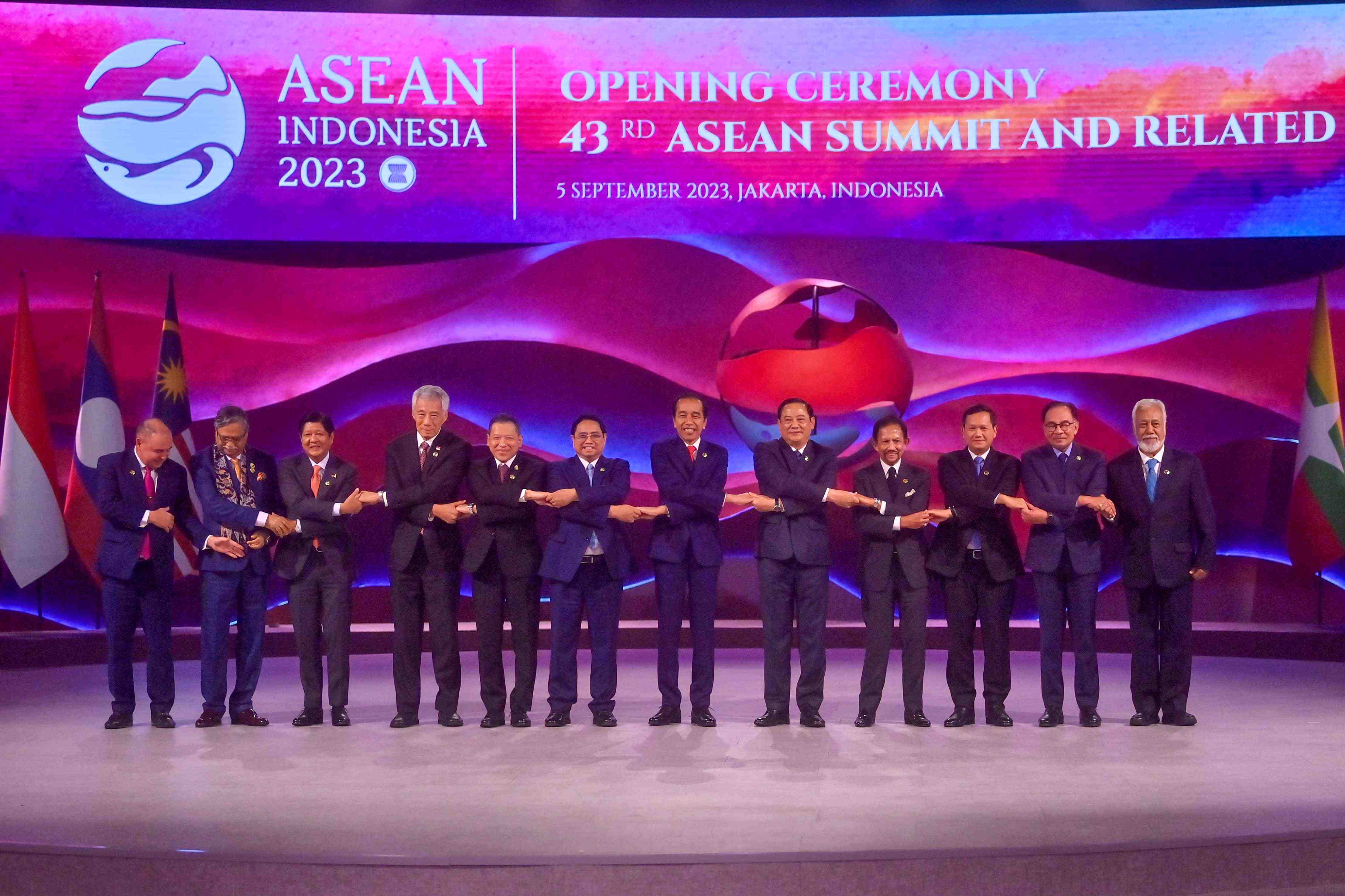KTT ke-43 ASEAN 2023 Resmi Dibuka