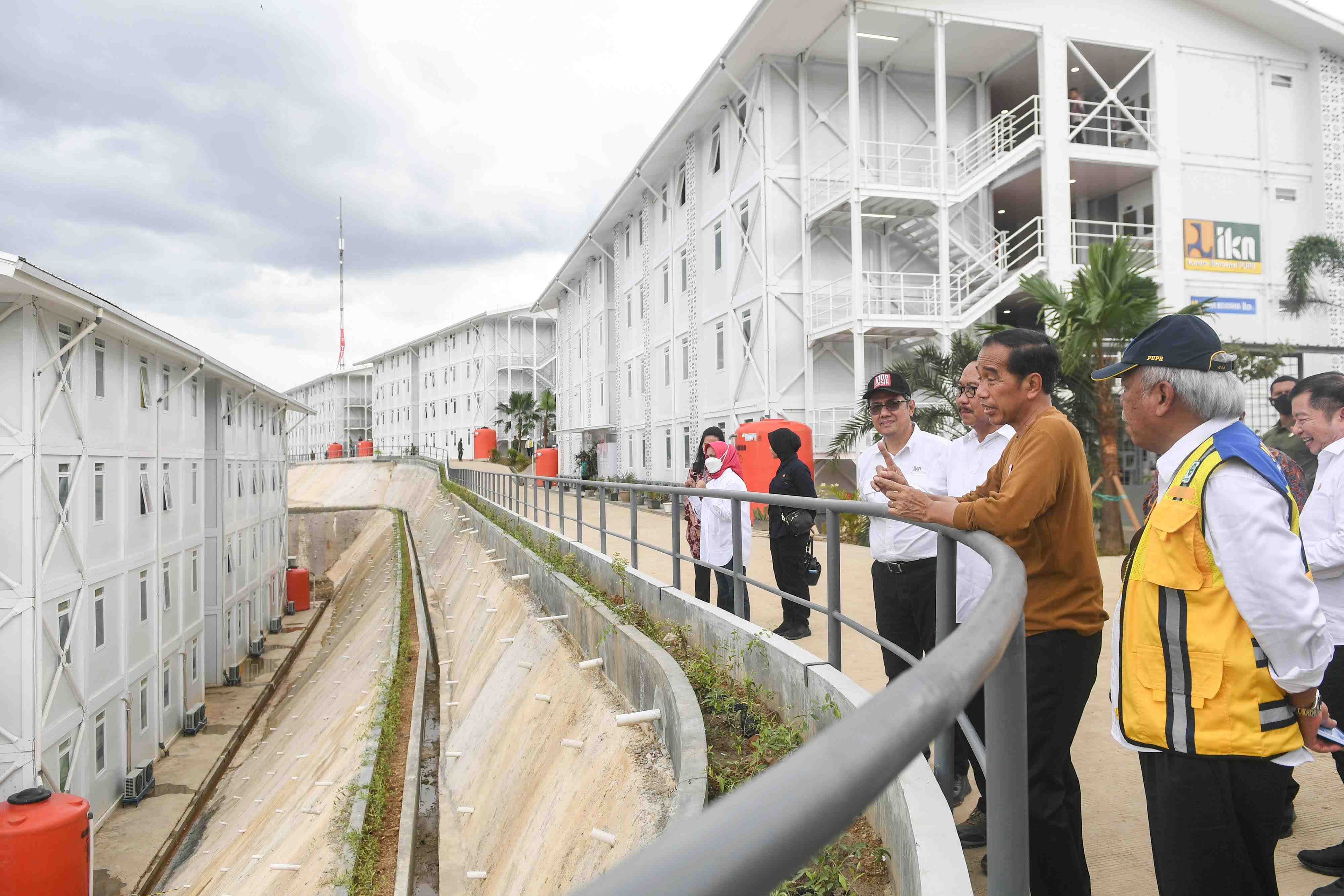 Meninjau Hunian Pekerja di IKN