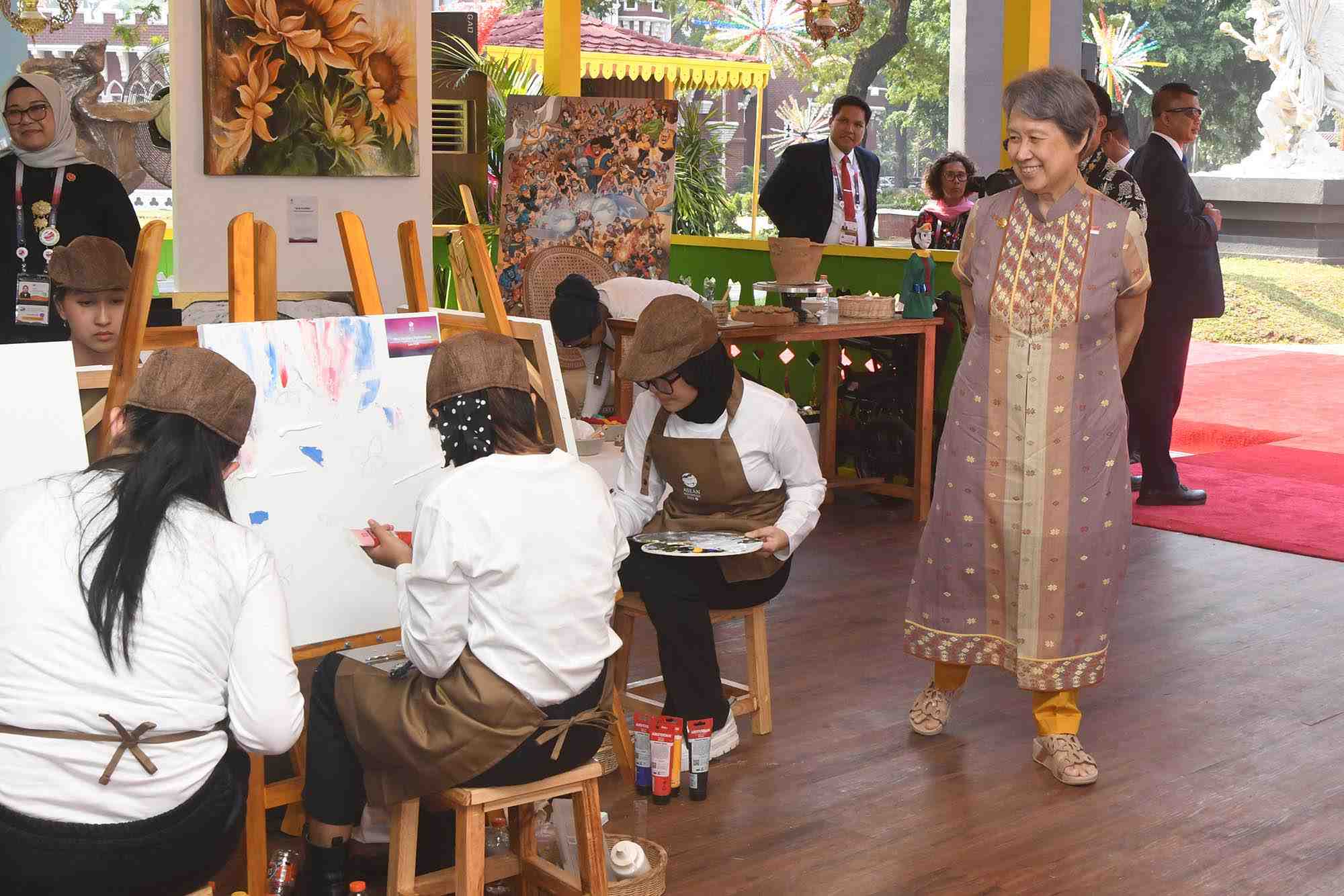 Spouse Program KTT ke-43 ASEAN