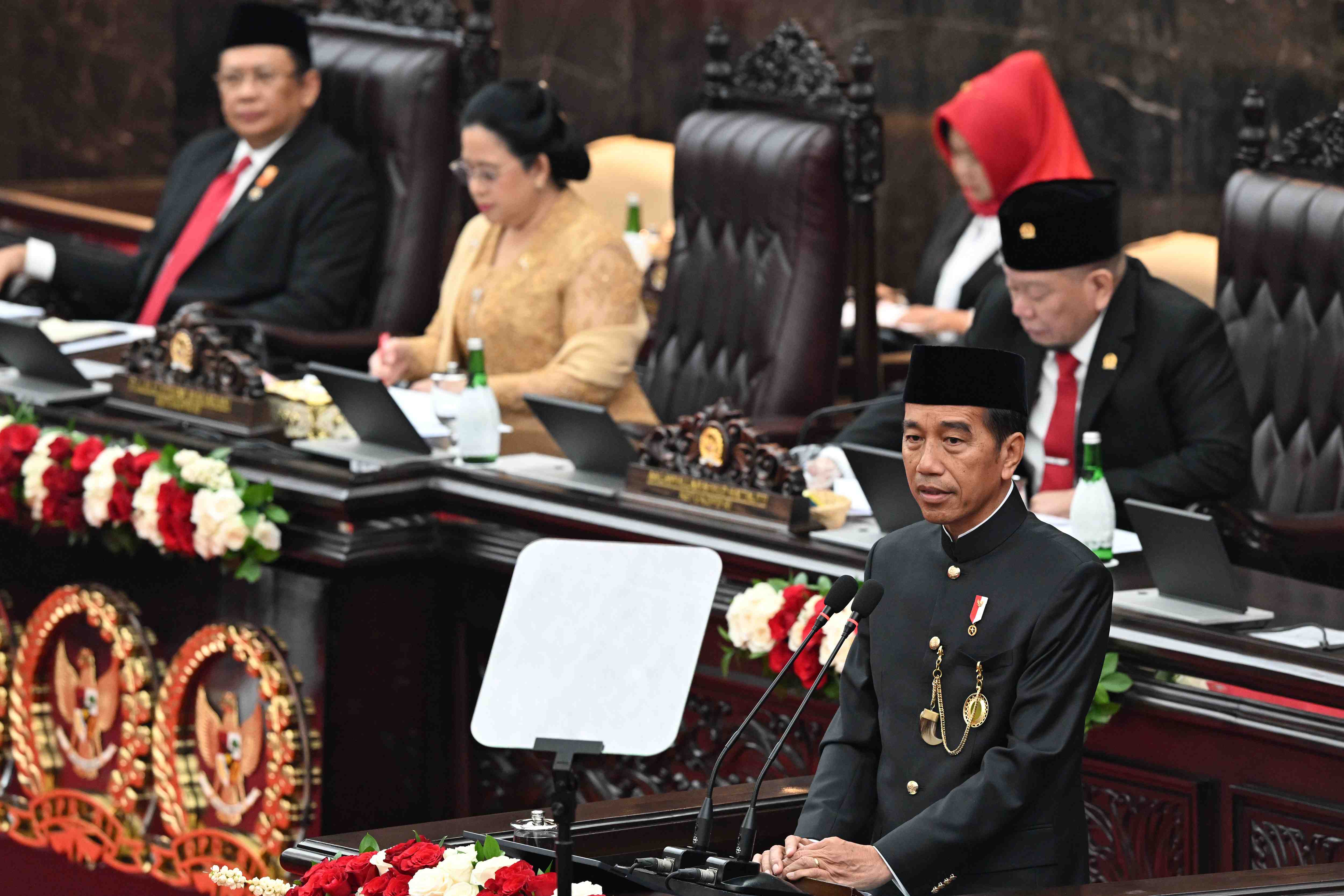 Presiden Sampaikan Pidato Kenegaraan dalam Sidang Tahunan MPR 