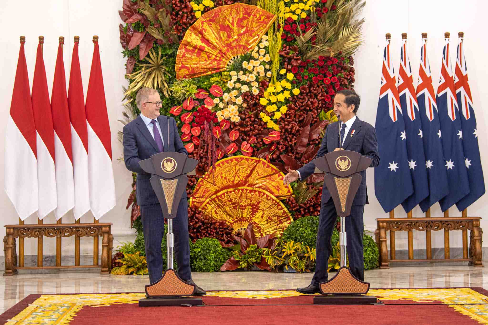 PM Australia Berkunjung ke Istana Bogor