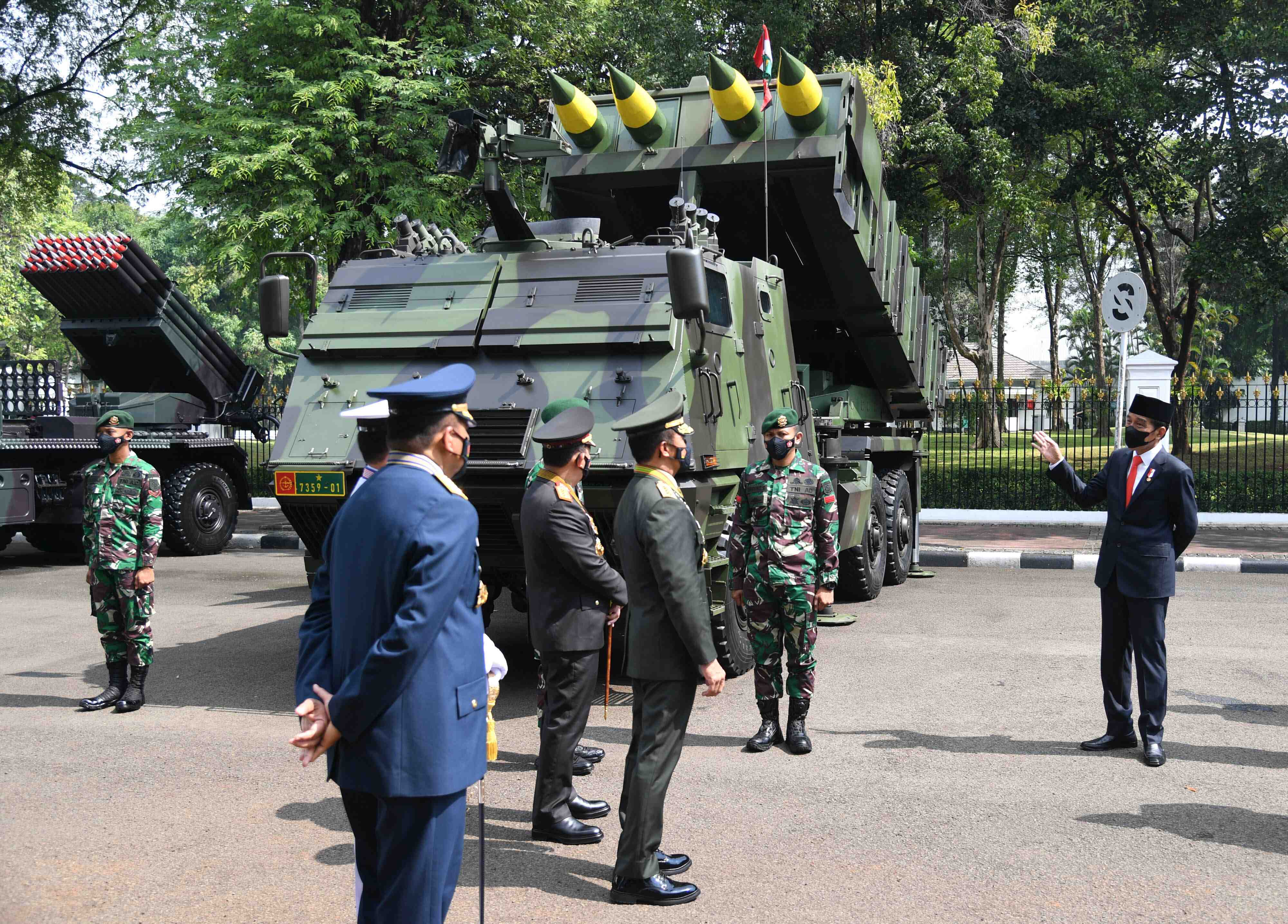 Presiden Apresiasi Peran TNI Saat Pandemi