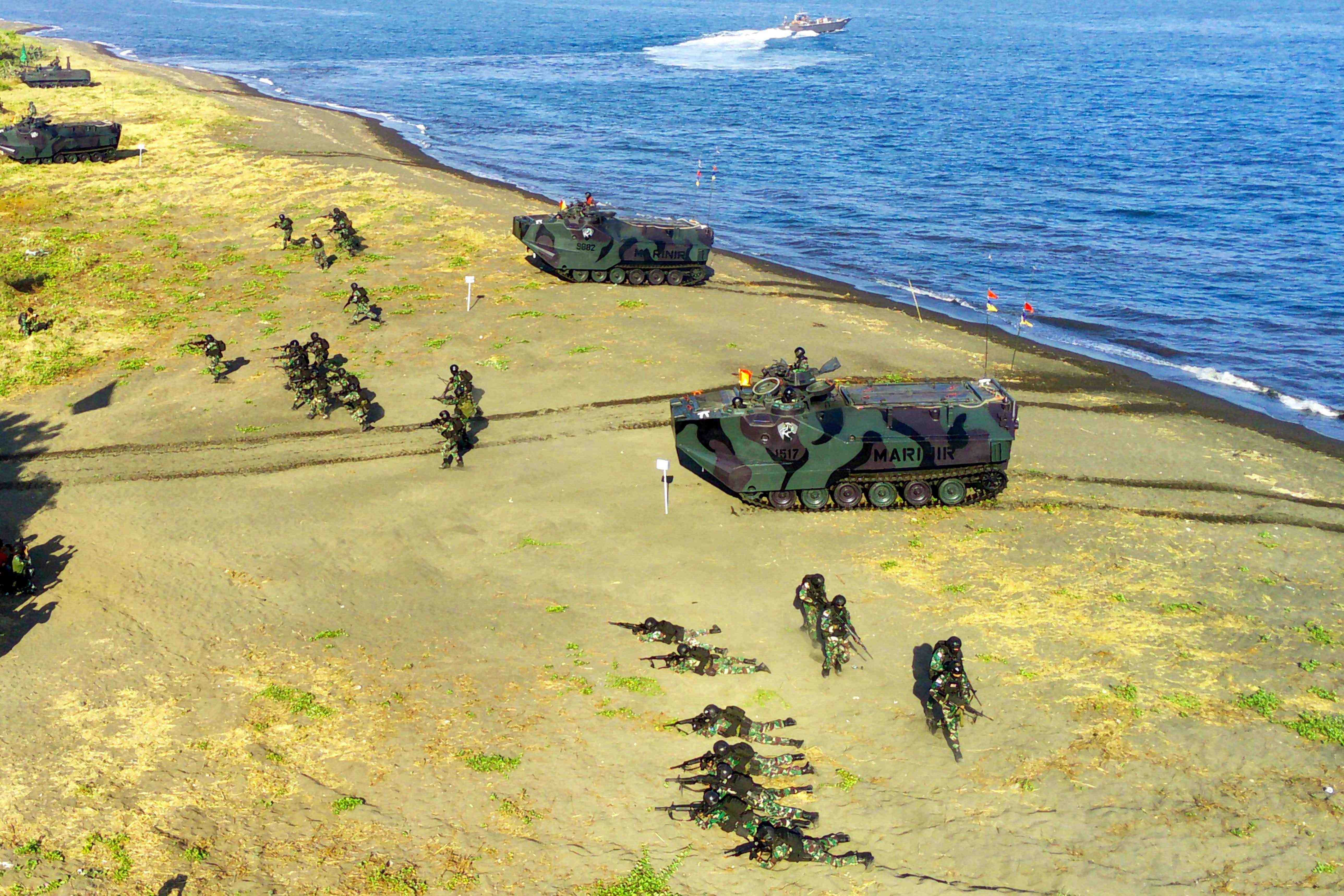 Latihan Tempur Gabungan di Super Garuda Shield