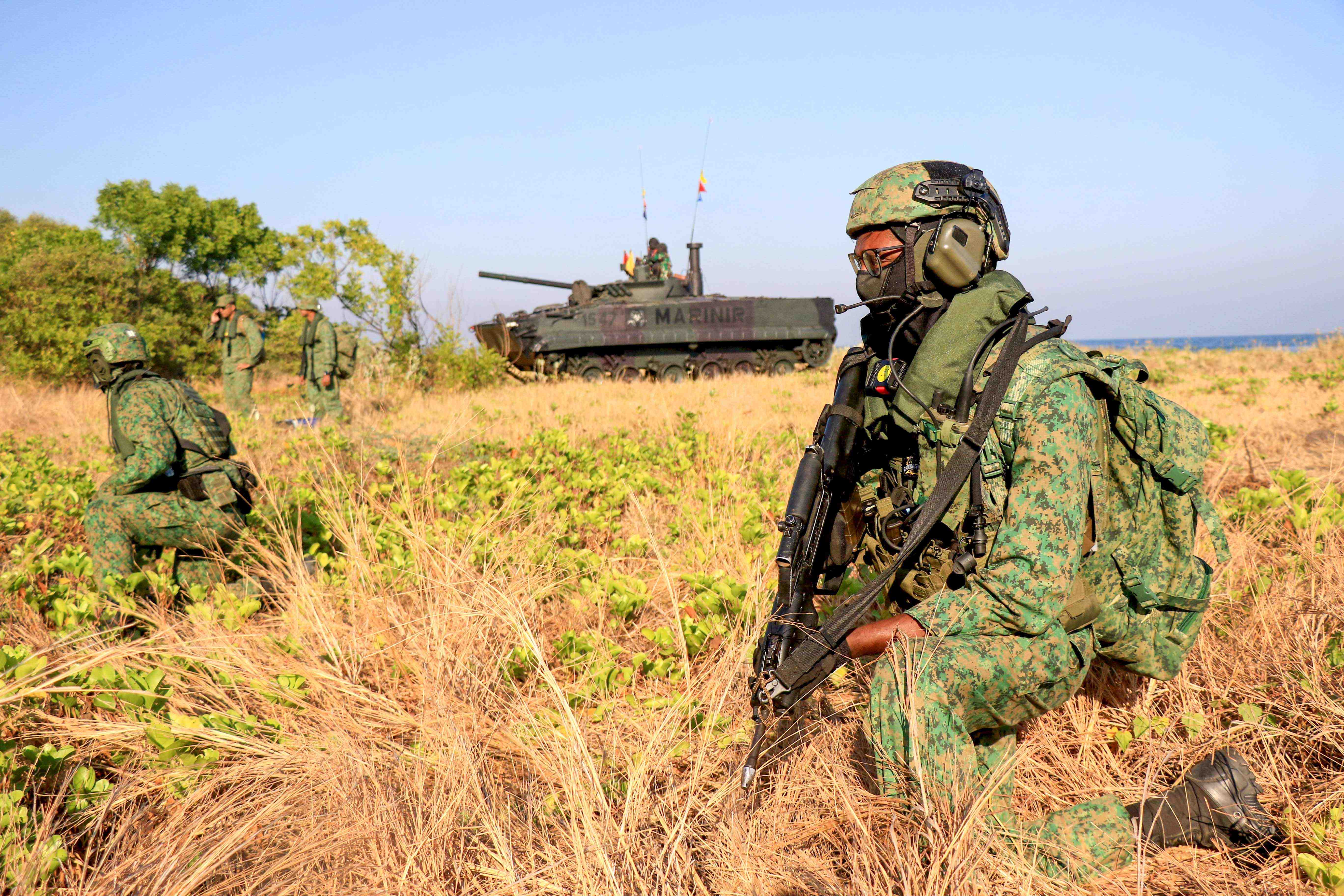 Latihan Tempur Gabungan di Super Garuda Shield